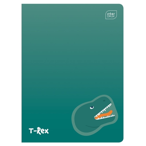 DINOZAURUS Zeszyt A5 w 3 linie 16 - T-REX
