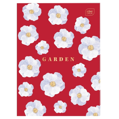 GARDEN Zeszyt A4 linia 60 - FLOWERS III