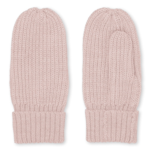 KONGES SLOJD Rękawiczki z wełny merino - VITUM PALE ROSE