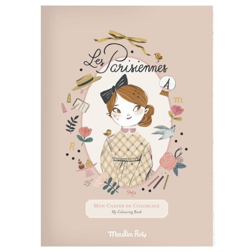 MOULIN ROTY Kolorowanka - PARYŻ Les Parisiennes II