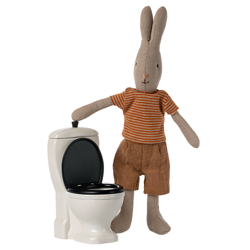 MAILEG Metalowa toaleta dla myszek 12cm - MINIATURE TOILET