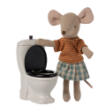 MAILEG Metalowa toaleta dla myszek 10cm - TOILET