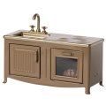 MAILEG Kuchnia dla myszek 8cm - KITCHEN LIGHT BROWN