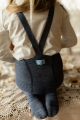 SILLY SILAS Rajstopy na szelkach - DENIM