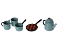 MAILEG Zestaw kuchenny 7cm - MAMDAM BLUE'S FAVORITES