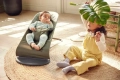 BABYBJORN - leżaczek BLISS Woven -Ciemnozielony