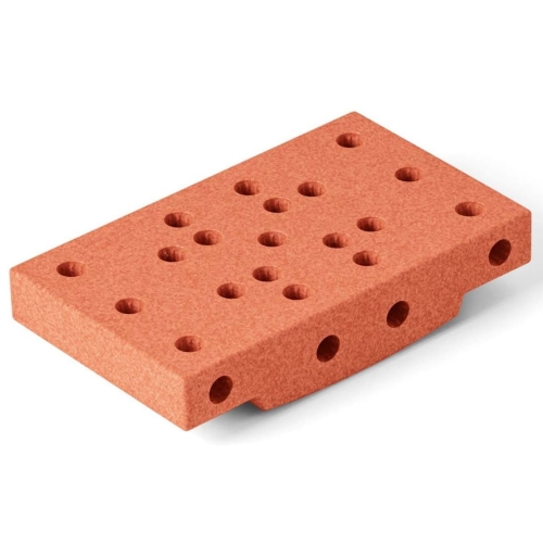 MODU - block base - sensoryczny blok piankowy, pomarańczowy