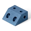 MODU - block angle - sensoryczny blok piankowy, niebieski