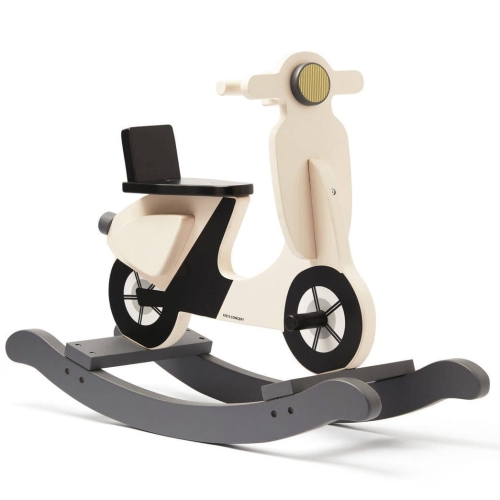 Kid's Concept - Hulajnoga na biegunach light beige