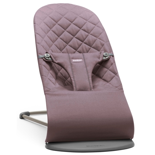 BABYBJORN - leżaczek BLISS COTTON, Ciemnopurpurowy