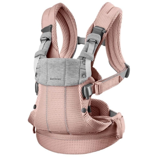 BABYBJORN - nosidełko Harmony 3D Mesh, Zgaszony Róż