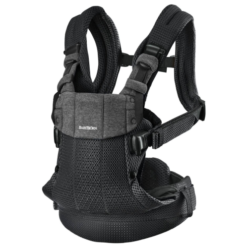 BABYBJORN - nosidełko Harmony 3D Mesh, Czarny