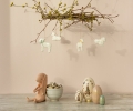 MAILEG Zawieszka metalowa baranek - LAMB OFF WHITE