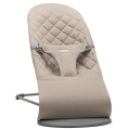 BABYBJORN - leżaczek BLISS Woven, Piaskowoszary