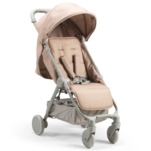 Elodie Details - wózek spacerowy MONDO - Blushing Pink + pałąk do wózka - ZESTAW