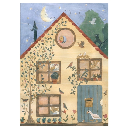 EGMONT Puzzle z grą 3+ - DOMEK KRÓLICZKA
