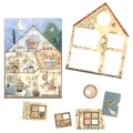 EGMONT Puzzle z grą 3+ - DOMEK KRÓLICZKA
