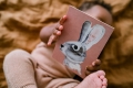 NUUKK Tekturowa kartka pocztowa - BUNNY