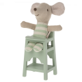 MAILEG Krzesełko do karmienia 7cm - MINT