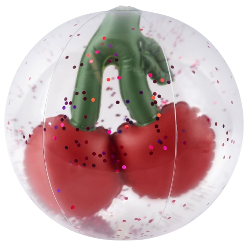 KONGES SLOJD Dmuchana piłka plażowa - CHERRY