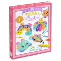 DJECO Mini zestaw magiczny plastik 6+ -BRELOCZKI KAWAII