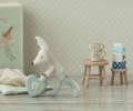 MAILEG Stolik i taboret 5cm - TABLE and STOOL