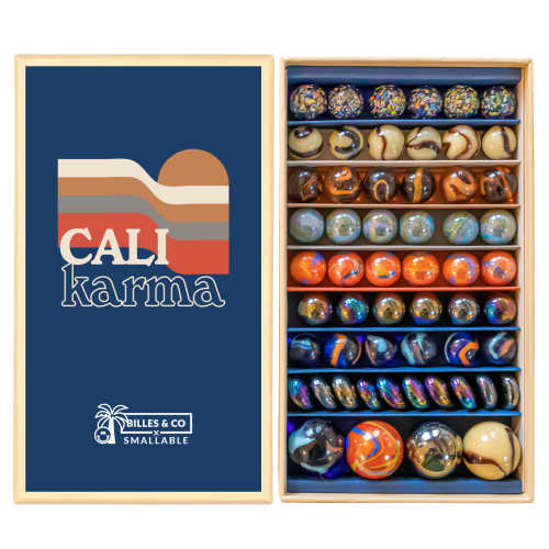 BILLES & Co Szklane kulki large box - CALI KARMA