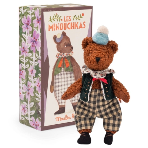 MOULIN ROTY Miś BABA w ozdobnym pudełku LES MINOUCHKAS