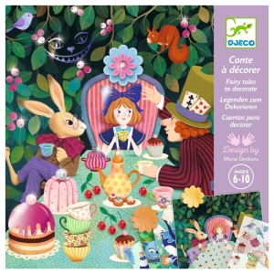 DJECO Zestaw artystyczny 4w1 6+ - KRAINA CZARÓW