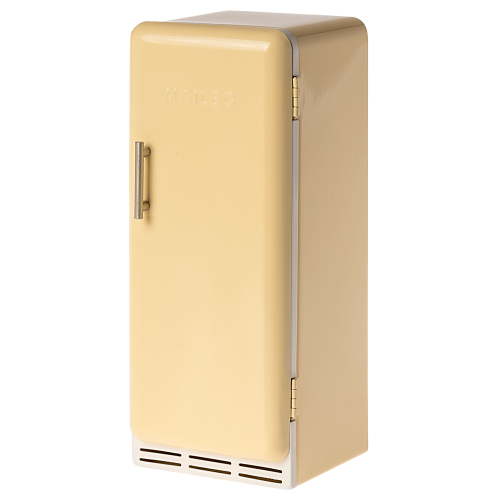 MAILEG Metalowa lodówka dla myszek 22cm - FRIDGE YELLOW