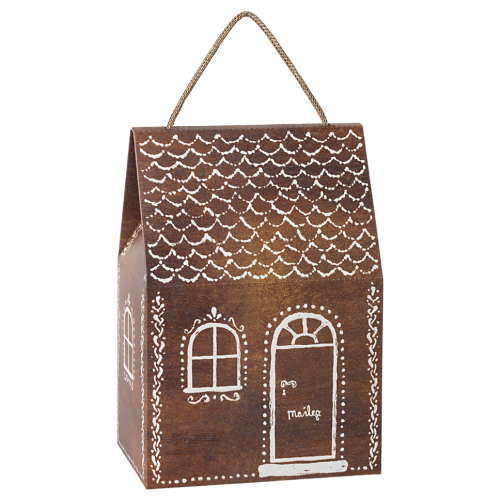 MAILEG Torebka prezentowa domek 21cm - GINGERBREAD HOUSE