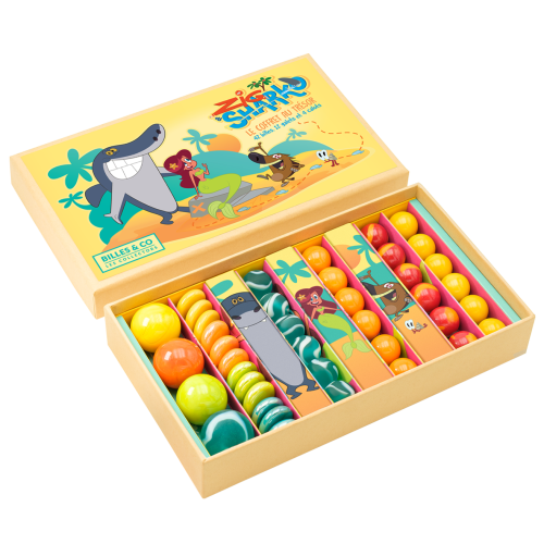 BILLES & Co Szklane kulki large box - ZIG & SHARKO
