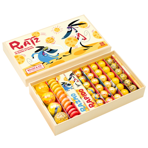 BILLES & Co Szklane kulki large box - RATZ
