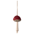 MAILEG Zawieszka świąteczna muchomor - MUSHROOM RED