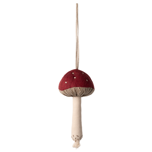 MAILEG Zawieszka świąteczna muchomor - MUSHROOM RED