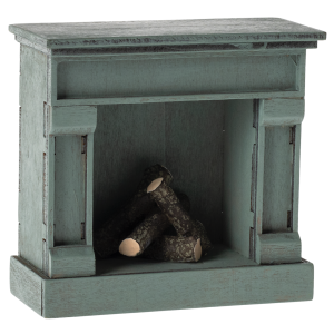 MAILEG Kominek dla myszek 8cm - VINTAGE BLUE