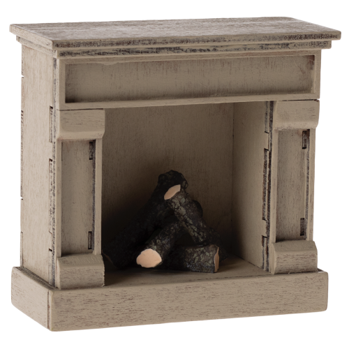 MAILEG Kominek dla myszek 8cm - VINTAGE OFF WHITE