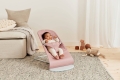BABYBJORN - leżaczek BLISS COTTON, Petal Quilt, Zgaszony róż