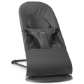 BABYBJORN - leżaczek BALANCE SOFT WOVEN/JERSEY Tri Fabric, Ciemny Szary