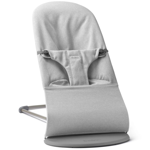 BABYBJORN - leżaczek BLISS WOVEN - Jasny szary melanż