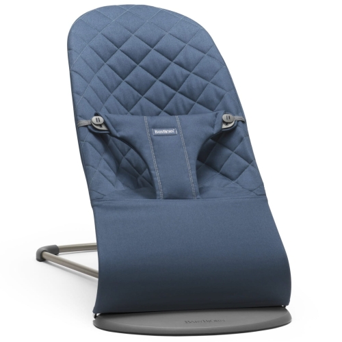BABYBJORN - leżaczek BLISS Woven - Granatowy