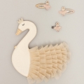 MIMI&LULA Spinki do włosów - SWAN LAKE MINI