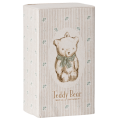 MAILEG Zawieszka świąteczna miś - TEDDY BEAR OFF WHITE|BLUE
