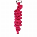 ASTRUP Halter i lina dla konia na kiju | hobby horse - RÓŻOWA