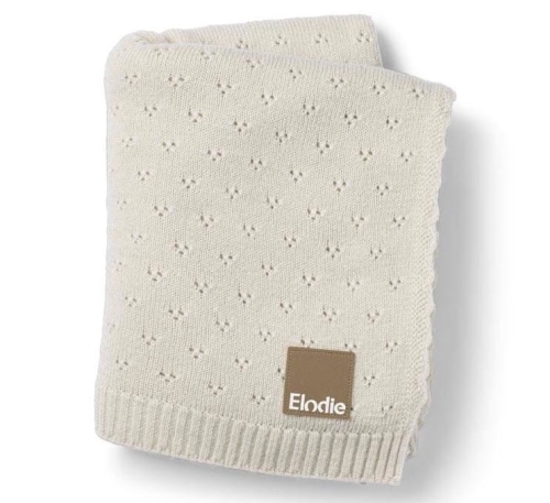 Elodie Details - Kocyk Pointelle - Creamy White