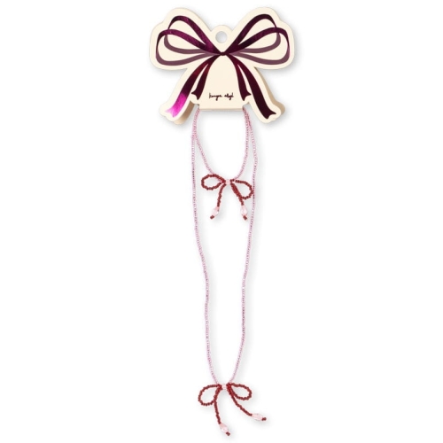 KONGES SLOJD Zestaw biżuterii | naszyjnik i bransoletka - MELLOW ROSE | RIO RED