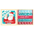 BILLES & Co Szklane kulki small box - SANTA CLAUS