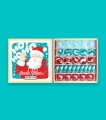 BILLES & Co Szklane kulki small box - SANTA CLAUS