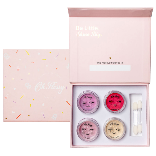 OH FLOSSY Naturalny zestaw do makijażu - MINI