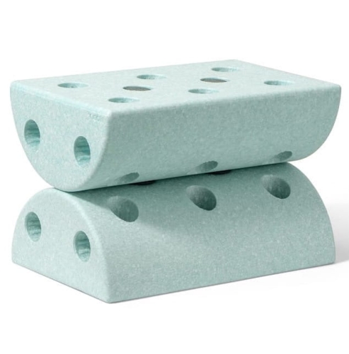 MODU - Kids Stool - Ocean Mint / Forest Green